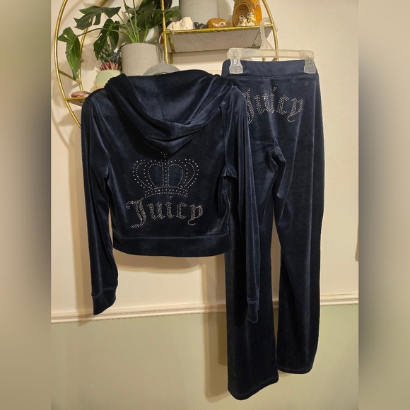 Juicy Couture Pants - Y2K Juicy Couture Velour Set